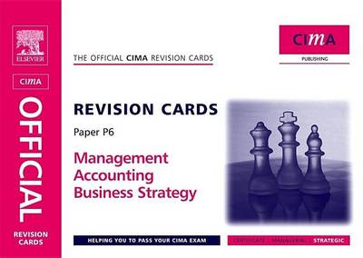 Book cover for Cima Revision Cards Management Accounting Business Strategy