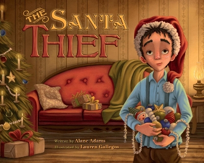 Book cover for The Santa Thief