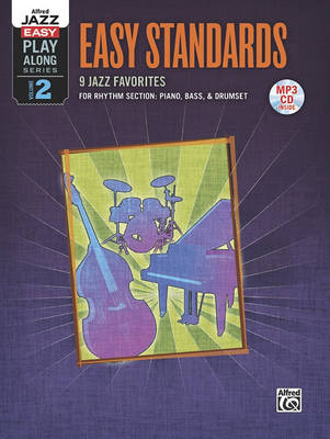 Cover of Alfred Jazz Easy Play-Along -- Easy Standards, Vol 2