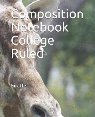 Book cover for Composition Notebook College Ruled