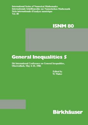 Book cover for General Inequalities 5