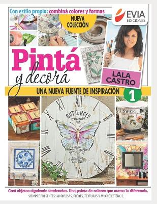 Book cover for Pinta y decora 1