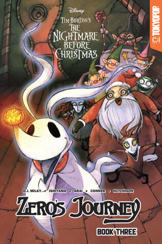 Disney Manga: Tim Burton's The Nightmare Before Christmas - Zero's Journey, Book 3 by D J Milky