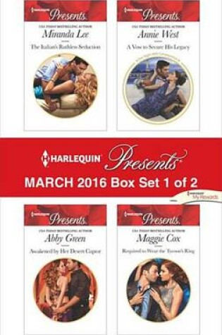 Cover of Harlequin Presents March 2016 - Box Set 1 of 2
