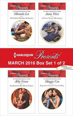Book cover for Harlequin Presents March 2016 - Box Set 1 of 2
