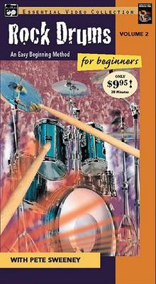 Book cover for Rock Drums For Beginners 2/Vhs