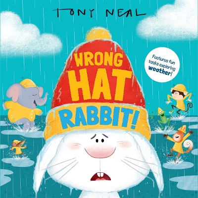 Book cover for Wrong Hat Rabbit!