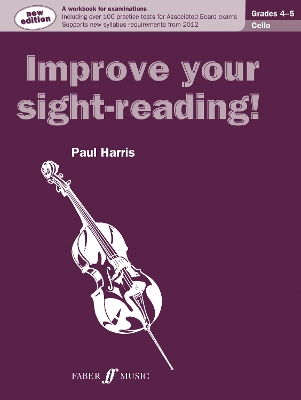 Book cover for Improve your sight-reading! Cello Grades 4-5