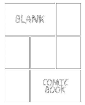 Book cover for Blank Comic Book