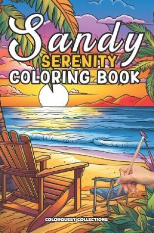 Cover of Sandy Serenity Coloring Book
