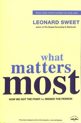 Book cover for What Matters Most