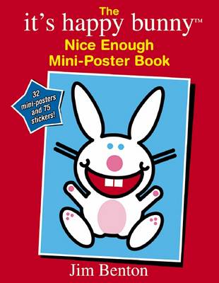 Cover of It's Happy Bunny: Mini Poster Book