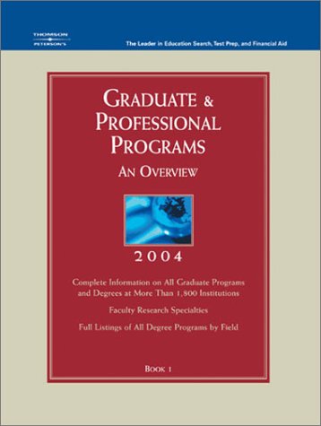 Book cover for Grad Gdes Book 1 Grad/Prof Prg