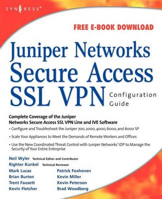 Book cover for Juniper(r) Networks Secure Access SSL VPN Configuration Guide