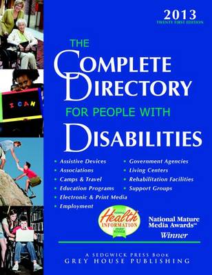 Book cover for Complete Directory for People with Disabilities, 2013