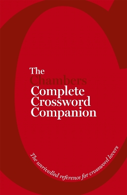 Book cover for The Chambers Complete Crossword Companion