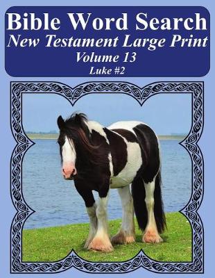 Cover of Bible Word Search New Testament Large Print Volume 13
