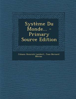 Book cover for Systeme Du Monde...