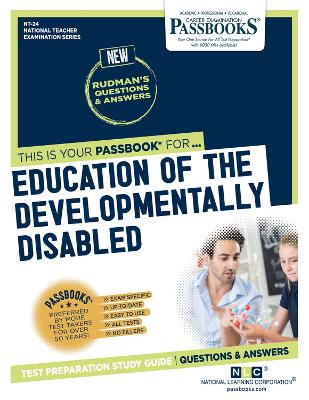 Book cover for Education of the Developmentally Disabled (NT-24)