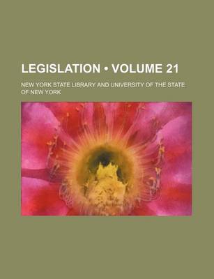 Book cover for Legislation (Volume 21)