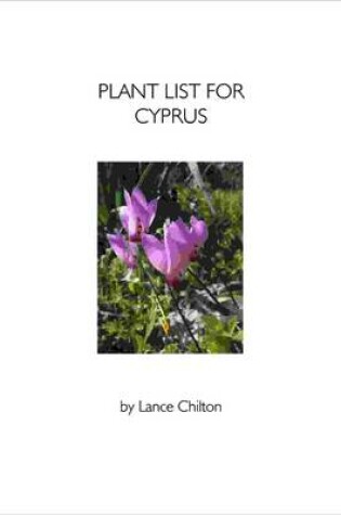 Cover of Plant List for Cyprus