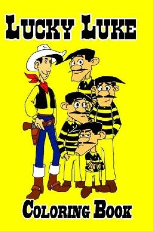 Cover of Lucky Luke Coloring Book