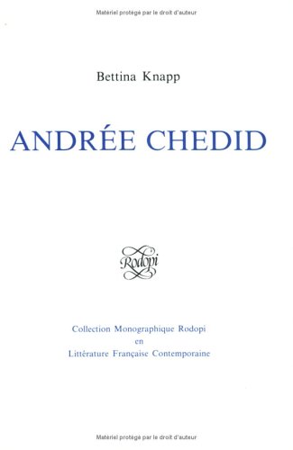 Cover of Andree Chedid