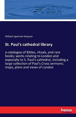 Book cover for St. Paul's cathedral library