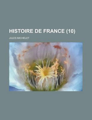 Book cover for Histoire de France (10)