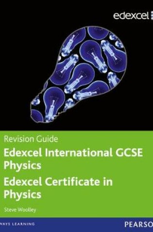 Cover of Edexcel International GCSE Physics Revision Guide with Student CD