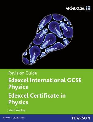 Cover of Edexcel International GCSE Physics Revision Guide with Student CD