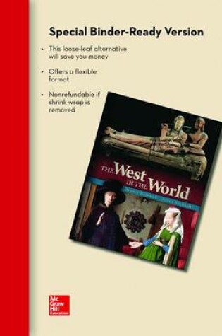 Cover of Looseleaf for the West in the World, Vol II: From the Renaissance