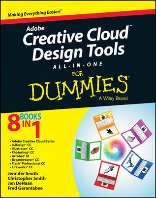 Book cover for Adobe Creative Cloud Design Tools All-in-One For Dummies