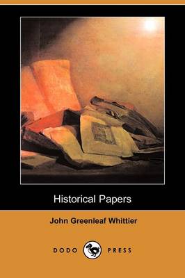 Book cover for Historical Papers (Dodo Press)