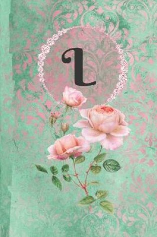 Cover of Personalized Monogrammed Letter L Journal
