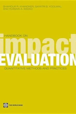 Cover of Handbook on Impact Evaluation