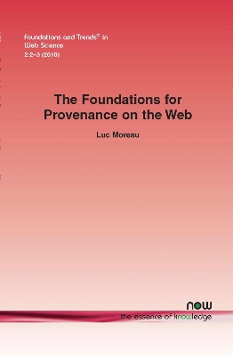 Book cover for The Foundations for Provenance on the Web