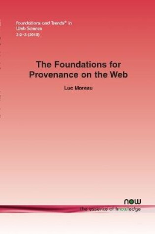 Cover of The Foundations for Provenance on the Web