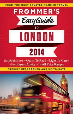 Book cover for Frommer's Easyguide to London 2014