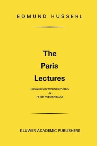 Cover of The Paris Lectures