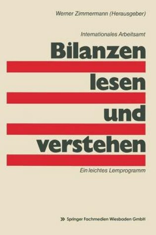 Cover of Bilanzen Lesen Und Verstehen
