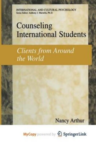 Cover of Counseling International Students