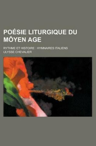 Cover of Poesie Liturgique Du Moyen Age; Rythme Et Histoire