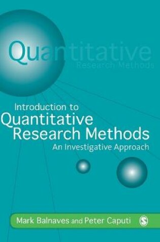 Cover of Introduction to Quantitative Research Methods