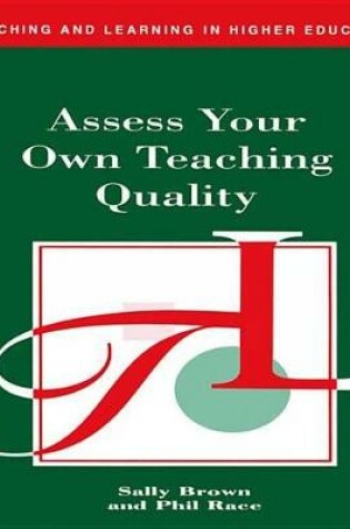 Cover of Assess Your Own Teaching Quality