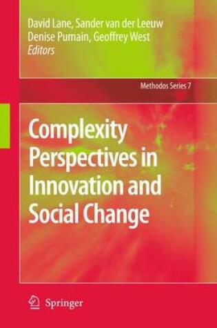 Cover of Complexity Perspectives in Innovation and Social Change