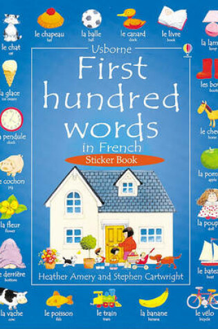 Cover of First Hundred Words in French Sticker Book