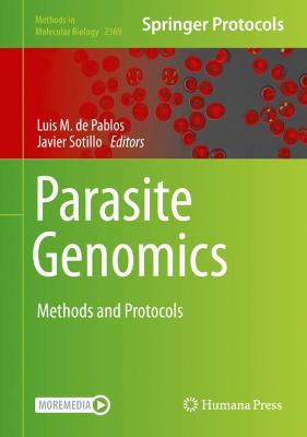 Book cover for Parasite Genomics