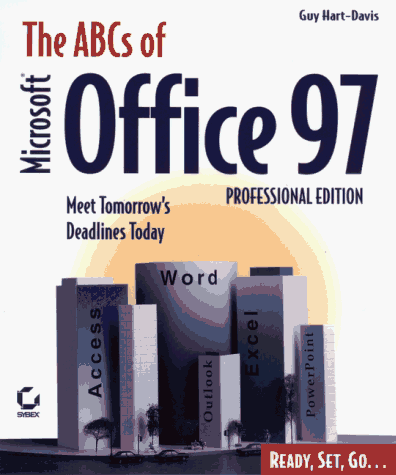 Book cover for ABCs of Microsoft Office Professional for Windows 95/NT