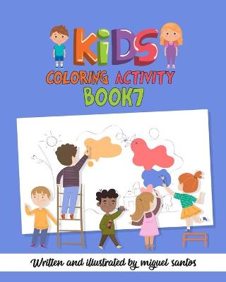 Book cover for Kids Coloring Activity